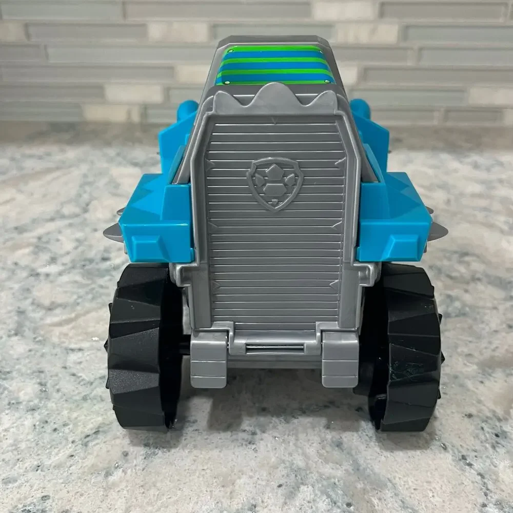 PAW Patrol Dino Rescue Rex Transforming Deluxe Car & Action Pack Everest Figure